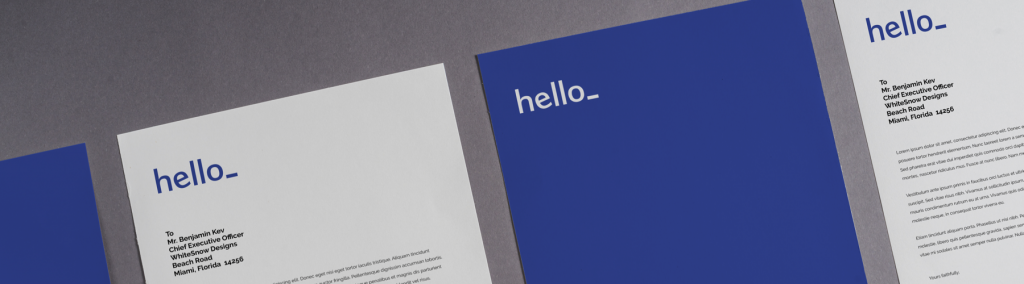 Attractive letterheads: Examples and explanation
