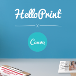 Design & print with Canva & Helloprint